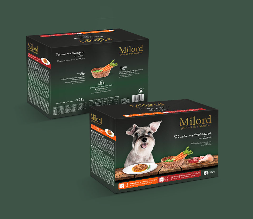 Cajas Multipack Milord Receta salsa